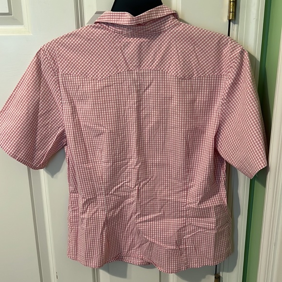 Duck Head Jeans full button up pink plaid - Picture 3 of 3